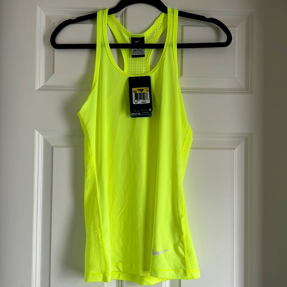 Nike Pro HyperCool Dri-Fit Tank Top (neon)